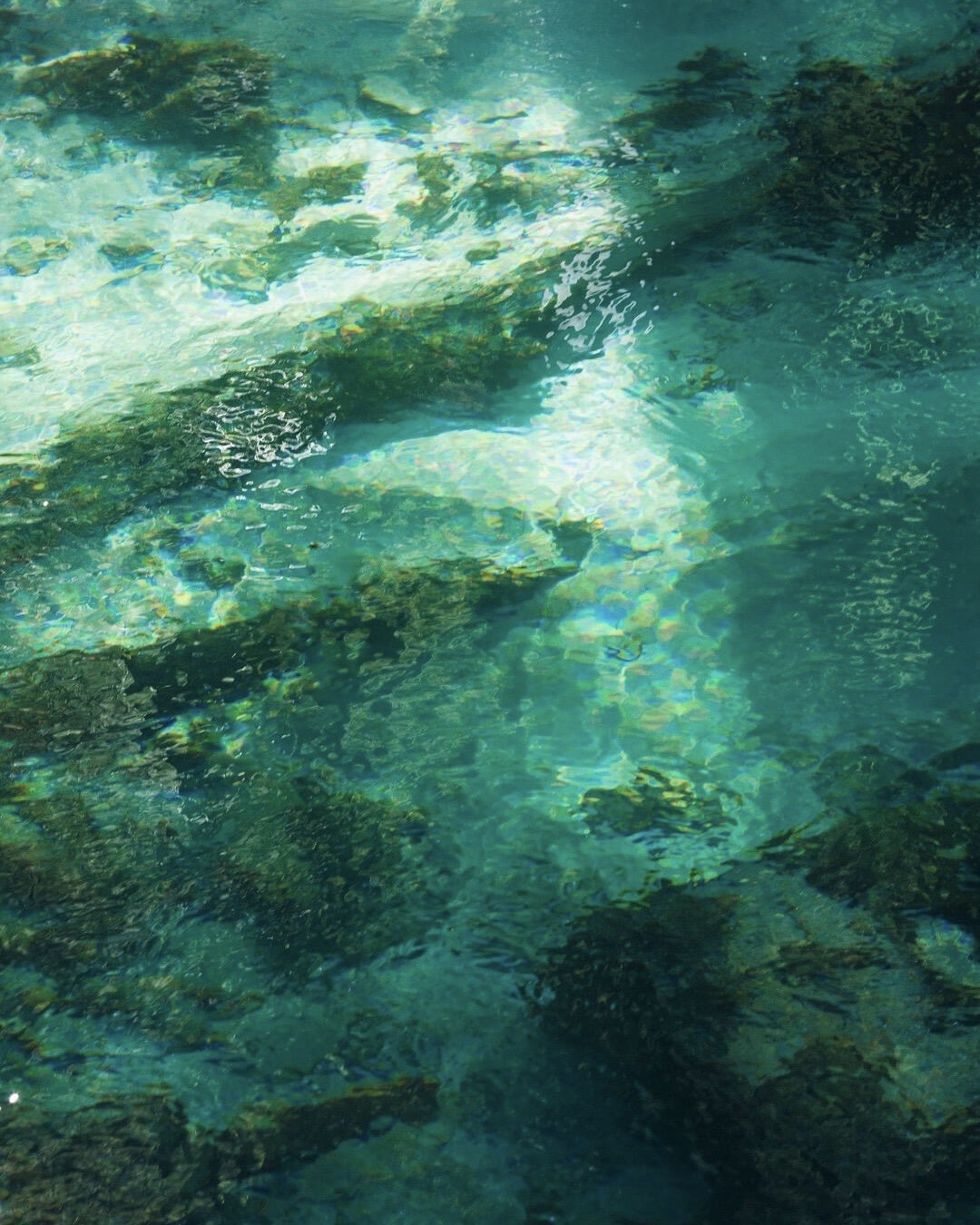 Wide autumn panorama across a Jiuzhai Valley lake — red and amber slopes mirrored in still turquoise water