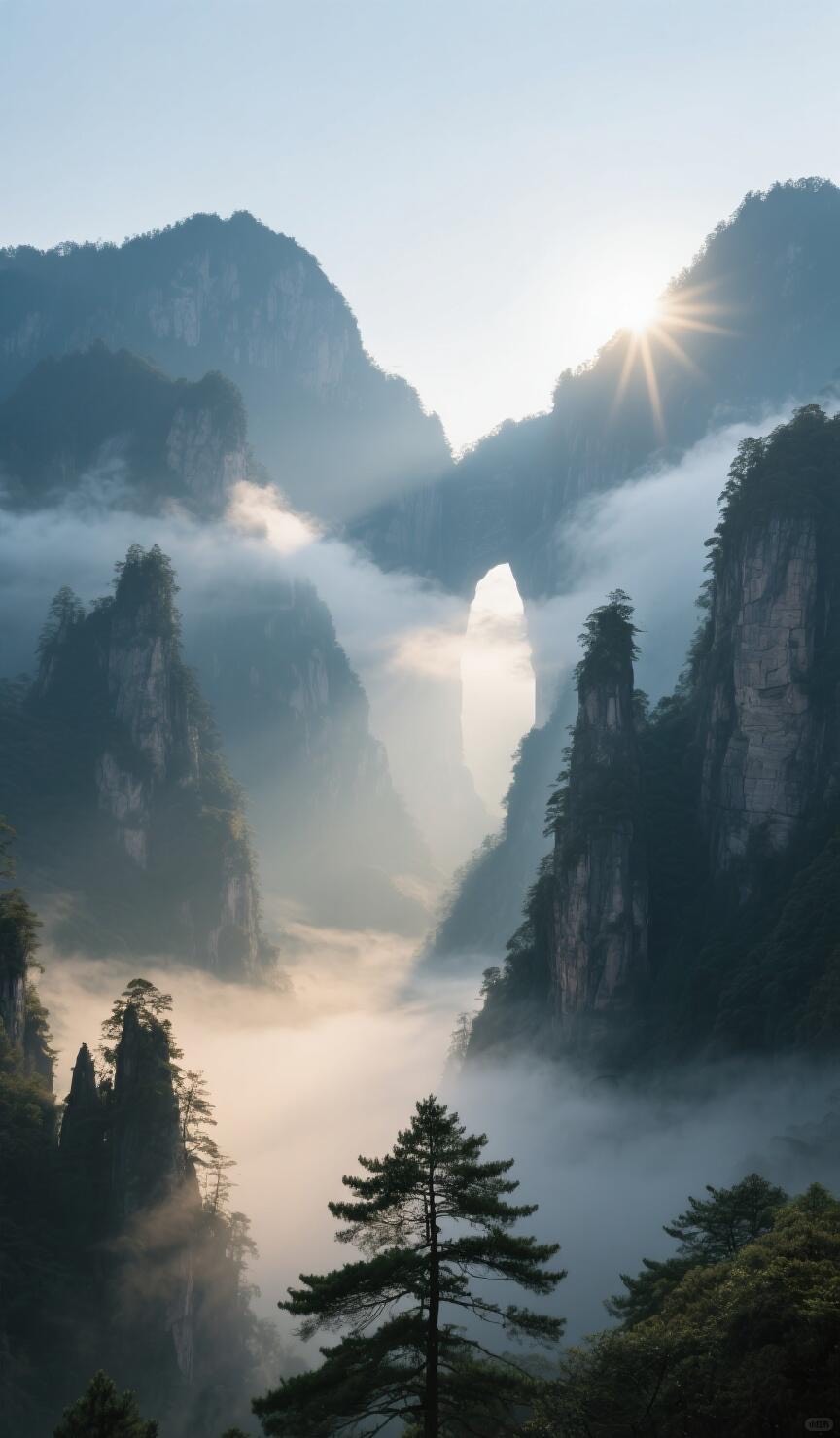 Tianmen Mountain’s Vertical Grandeur — Zhangjiajie (2)