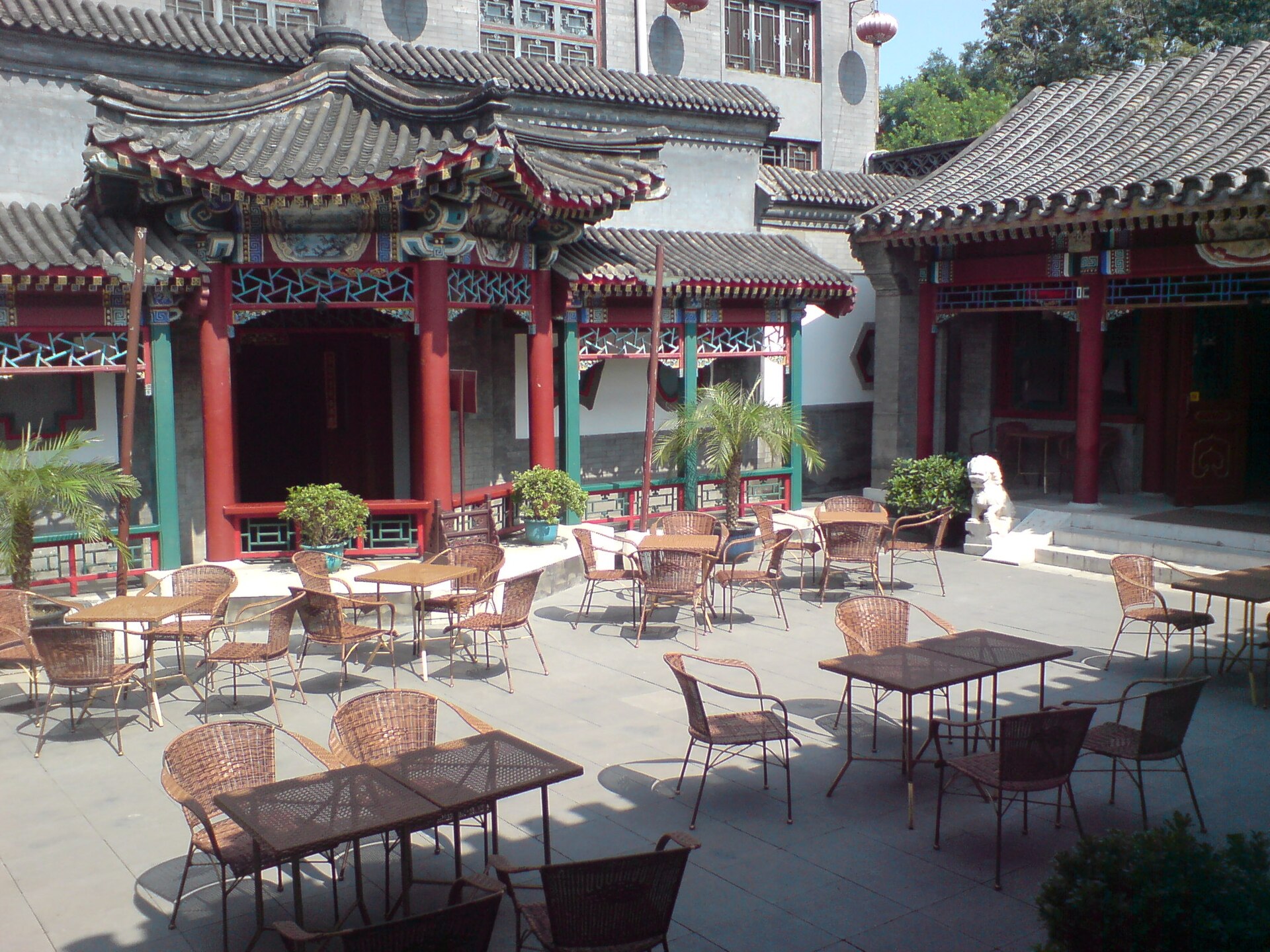 A quiet grey-brick siheyuan courtyard, Beijing — Classic China tour