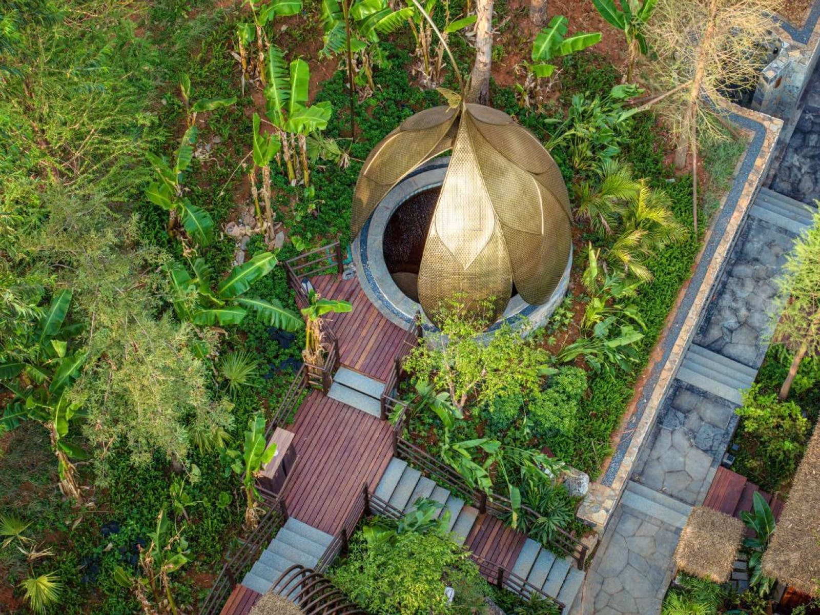 Bilangwan — a hot-spring pavilion
